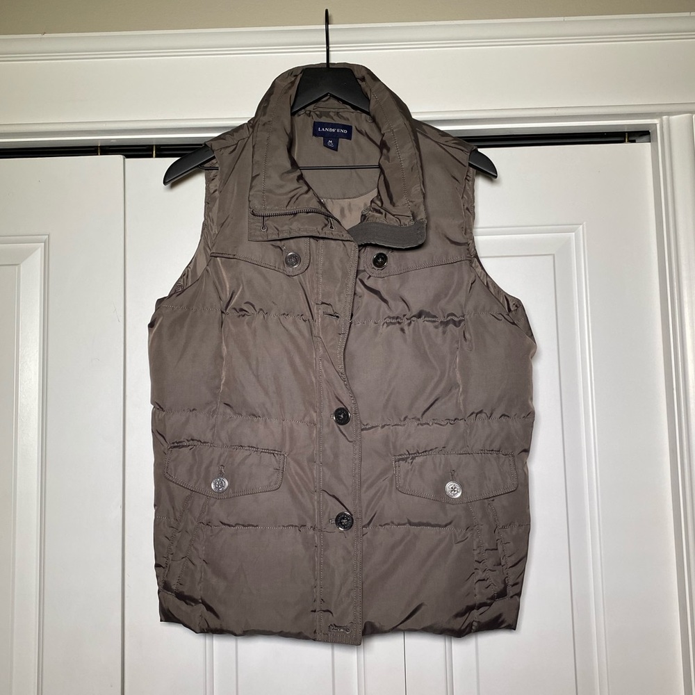 Lands End Puffer Vest